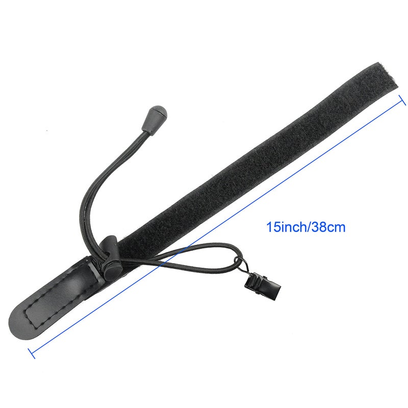 SLOW DOLPHIN Backdrop Background Muslin String Clips Holder Multifunctional for Photo Video Photography Studio 12 Pack, Black - Image 4